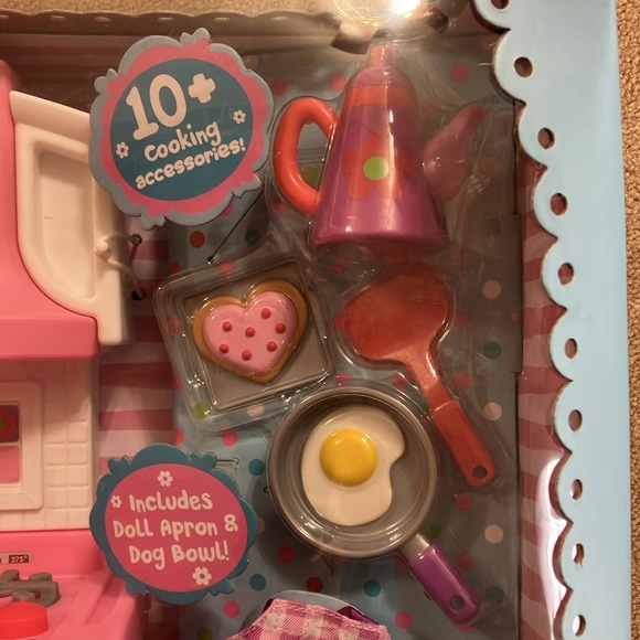 LILLY TIKES COOK AND BAKE KITCHEN BRAND NEW USE WITH LILLY, AMI AND TOMMY DOLLS - Picture 7 of 12